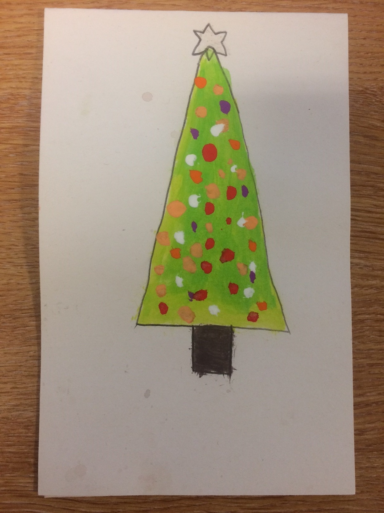 3rd prize Christmas card winner